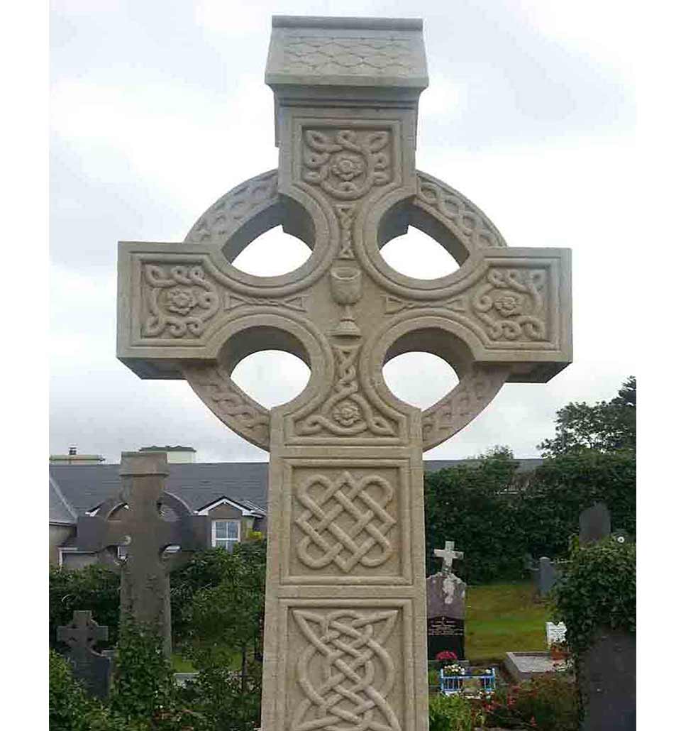 celtic cross headstone